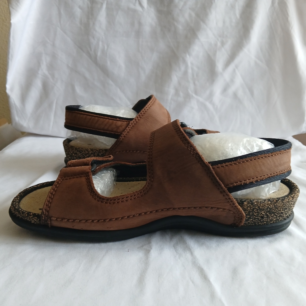 Ecco Comfort Sandals Size 39 Made in Portugal - Picture 3 of 5